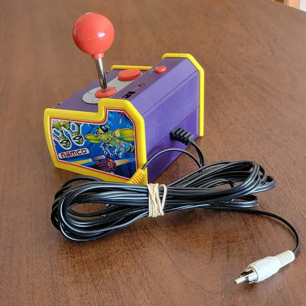 Vintage 2003 NAMCO Plug and Play TV 5 Classic Arcade Games Jakks Pacific Tested